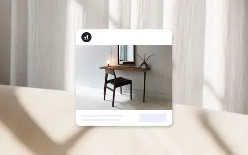 An example of an ad from a Shopify store